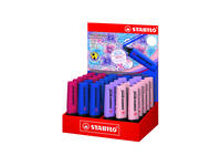 Markeerstift STABILO Boss Wildflower display groot assorti