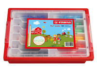 Viltstift STABILO Trio Jumbo 380 XL assorti classpack à 144 stuks