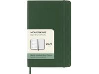 Agenda 2027 Moleskine 12M Planner Weekly 7dagen/1pagina pocket sc myrtle green
