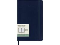 Agenda 2027 Moleskine 12M Planner Weekly 7dagen/1pagina large sc sapphire blue
