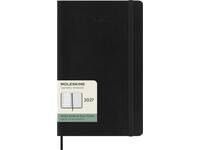 Agenda 2027 Moleskine 12M Planner Weekly 7dagen/1pagina large sc black