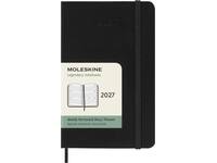 Agenda 2027 Moleskine 12M Planner Weekly 7dagen/2pagina's pocket hc black