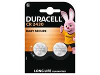 Batterij Duracell knoopcel 2x CR2430 lithium