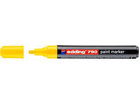 Paintmarker edding 790 op alcoholbasis 2-3mm geel