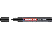Paintmarker edding 790 op alcoholbasis 2-3mm zwart