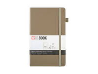 Notitieboek Sakura large 130x210mm lijn hard cover sintel