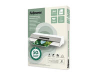 Lamineerhoes Fellowes A4 light 50% gerecycled mat 100stuks