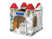 Kartonnen Kasteel XL Bankers Box Play inkleurbaar