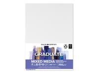 Canvasboard Daler-Rowney Graduate mixed media A4 wit