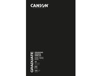 Schetsboek Canson Graduate 20vel 140gr A5 wit