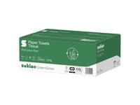 Handdoek Satino PT2 GreenGrow z-vouw 2-laags 206x240mm 25x150 vel naturel 278610