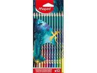 Kleurpotlood Maped Dragon set à 12 kleuren