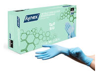 Handschoen Hynex nitril Bio L blauw 3.5gr 100 stuks