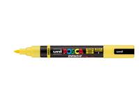 Paintmarker Uni POSCA PC-5BR brushpunt medium geel