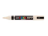 Paintmarker Uni POSCA PC-5BR brushpunt medium beige