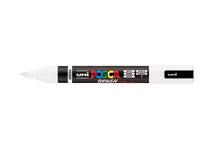 Paintmarker Uni POSCA PC-5BR brushpunt medium wit