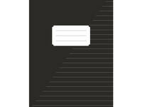 Schrift Kangaro A5 lijn 80 pagina's 60gr zwart pak à 10 stuks