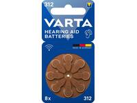 Batterij VARTA hoortoestel 8x 312