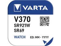 Batterij VARTA knoopcel 1x V370/SR69 zilver
