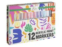 Acrylmarkers Nassau set à 12 kleuren