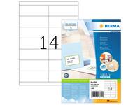 Etiket HERMA 4654 105x39mm premium wit 1400 stuks