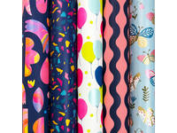 Inpakpapier Rotolux Celebration 200x70cm assorti