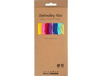 Borduurgaren Creativ Company 8mx1mm set à 10 kleuren