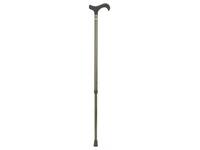 Wandelstok Able2 carbon soft derby handvat zwart