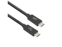 Kabel ACT USB-C 4.0 20Gbps Thunderbolt 3 2m