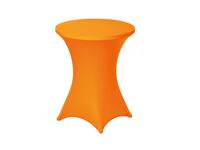 Tafelrok BRASQ voor statafel 80cm oranje