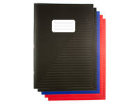 Schrift Kangaro A4 lijn 80 pagina's 60gr assorti pak à 5 stuks