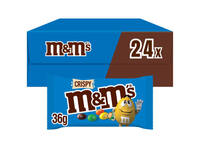 Snoep M&M Crispy doos 24 stuks