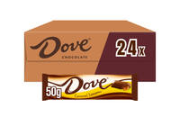 Chocolade Dove liaison caramel reep doos 24 stuks