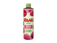 Siroop RAAK framboos zero sugar 750ml