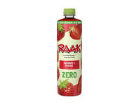 Siroop RAAK aardbei zero sugar 750ml