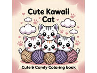 Kleurboek Cute Kawaii Cat