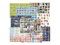 Belongingsstickermix De Stulp assorti