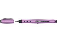 Rollerpen STABILO Worker+ Wildflower medium grijsviolet