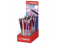 Rollerpen STABILO Worker+ Wildflower medium assorti
