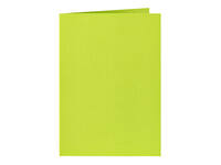 Correspondentiekaart Papicolor dubbel 105x148mm appelgroen pak à 6 stuks