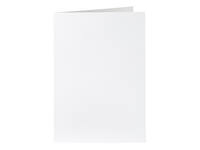 Correspondentiekaart Papicolor dubbel 105x148mm kraft wit pak à 6 stuks