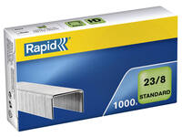 Nieten Rapid 23/8 gegalvaniseerd standaard 1000 stuks