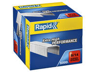 Nieten Rapid 9/14 gegalvaniseerd super strong 5000 stuks