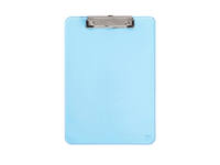 Klembord MAUL A4 staand transparant PS neon blauw