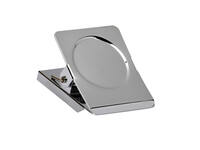 Papierklem MAUL magnetisch vierkant 40mm zilver