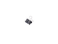 Papierklem MAUL 213 foldback 16mm zwart 12 stuks