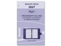 Agendavulling 2027 Kalpa Senior 7dagen/2pagina's