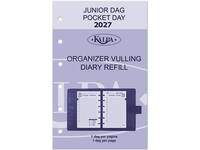 Agendavulling 2027 Kalpa Pocket 1dag/1pagina