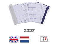 Agendavulling 2027 Kalpa A5 jaardoos 7dagen/2pagina's