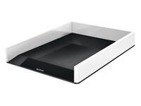 Brievenbak Leitz WOW A4 wit/zwart